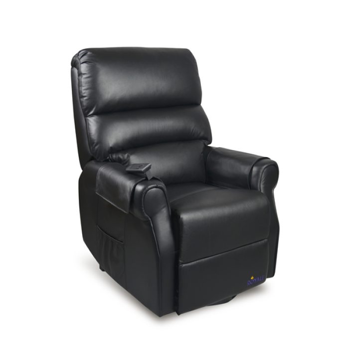 Lift Chair Electric Luxury Mayfair Twin Motor Leather Black