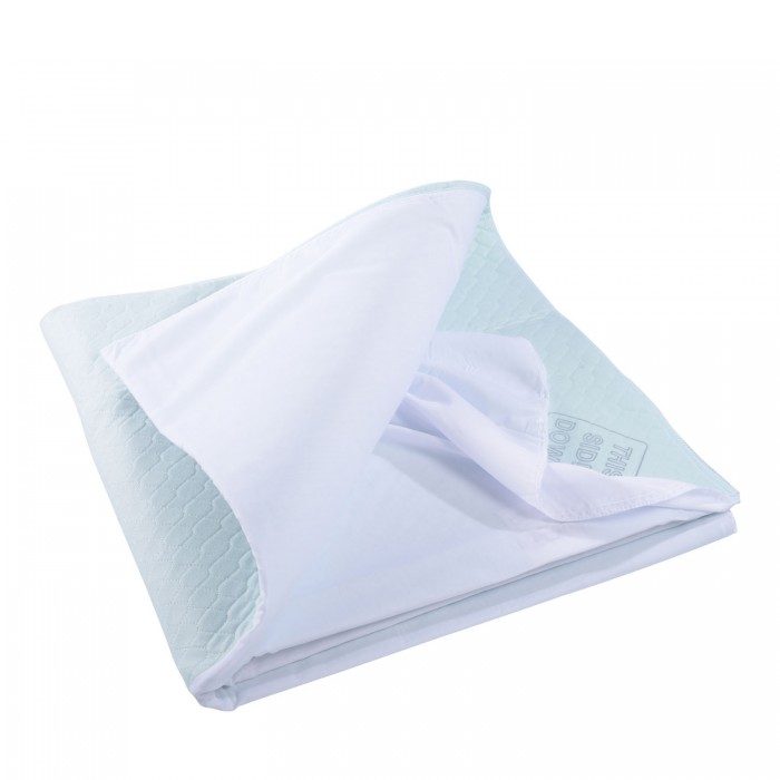 Drycare Deluxe Absorbent Bed washable - Reusable - single bed with tuck in wings