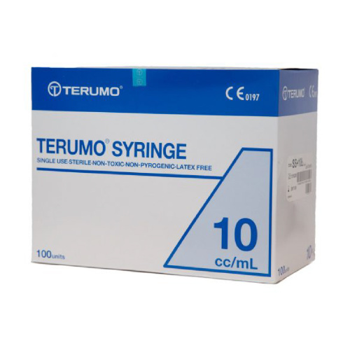 SYRINGE 1ML LEUR LOCK BARE MEDICAL BX100 2550250