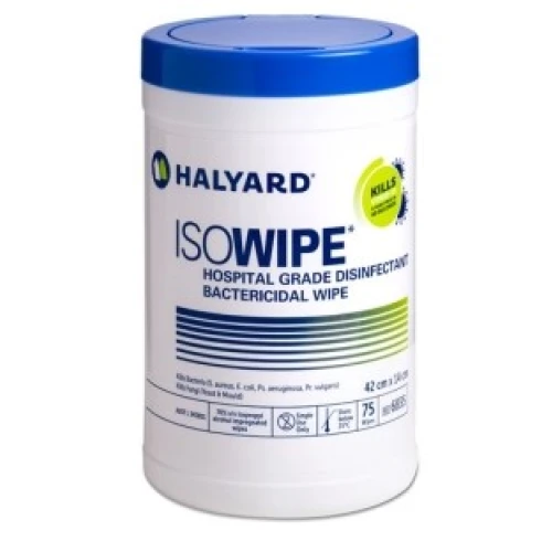 Cleaning products Halyard Isowipe Dis Bactericidal Wipes - Refill