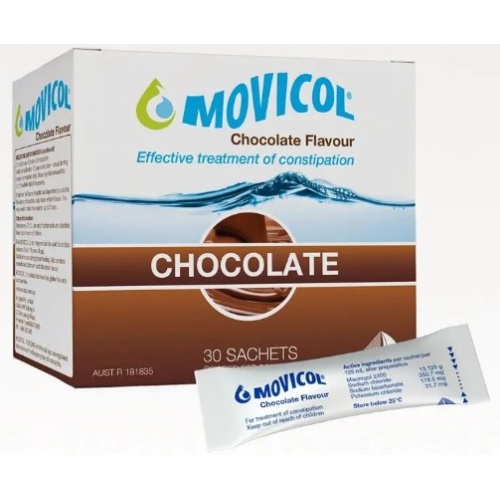 Bathroom Movicol Choc 13.125g Sachet bx30 008370