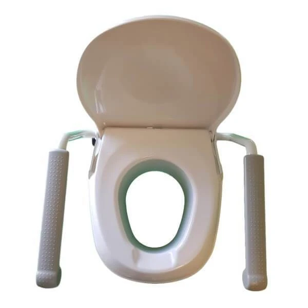 Homecraft Raised Toilet Seat with Armrests, three fixed adjustable seat heights 7 Homecraft Raised Toilet Seat with Armrests, three fixed adjustable seat heights - Image 3