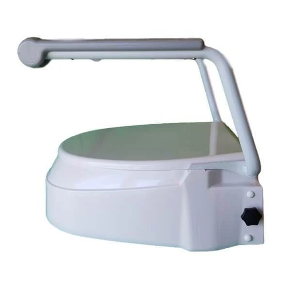Homecraft Raised Toilet Seat with Armrests, three fixed adjustable seat heights 8 Homecraft Raised Toilet Seat with Armrests, three fixed adjustable seat heights - Image 4