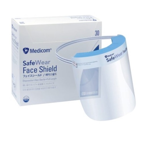 Medicom Face Shield Box 30
